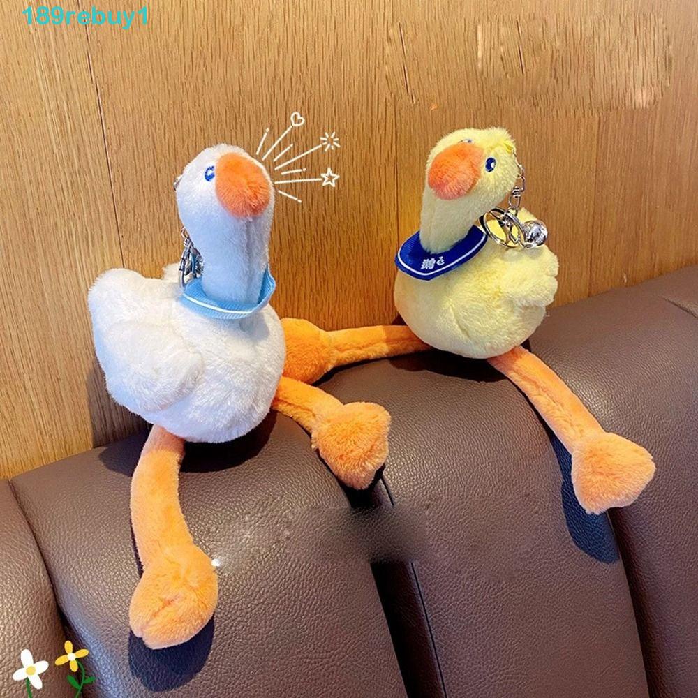 Móc Khóa Hình Ngỗng Nhồi Bông REBUY1 Dễ Thương