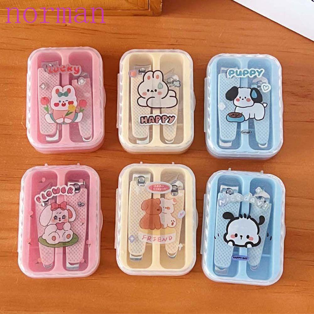 Norman Bộ Kềm Cắt Móng Tay Thỏ Pachacco Hoạt Hình Quà Tặng Du Lịch