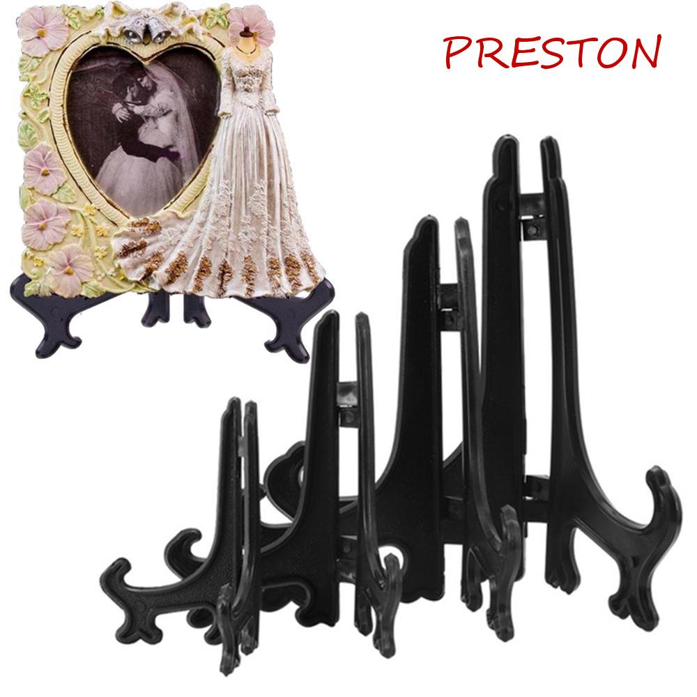 Giá Đỡ Khung Ảnh Bằng Nhựa Màu Đen Kích Thước 3-12inch