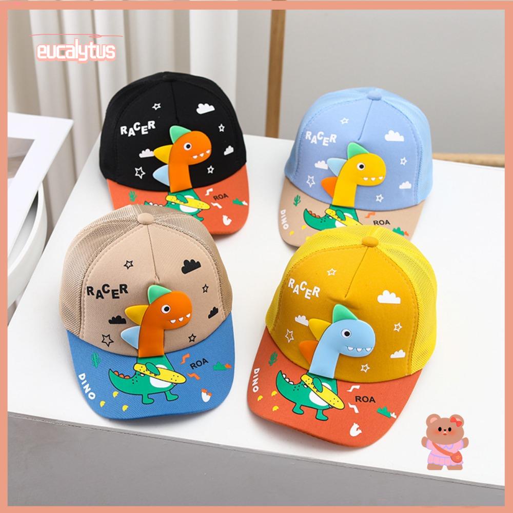 Mũ Lưỡi Trai Vải Nhung Họa Tiết Hoạt Hình Dễ Thương Cho Bé Trai