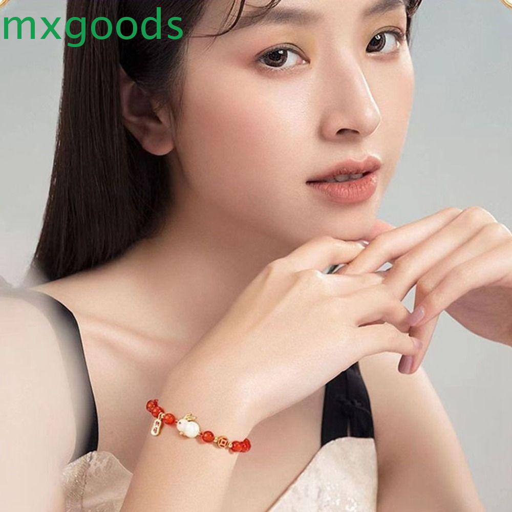 Vòng Đeo Tay Thỏ May Mắn Phong Cách Trung Hoa Cổ Điển