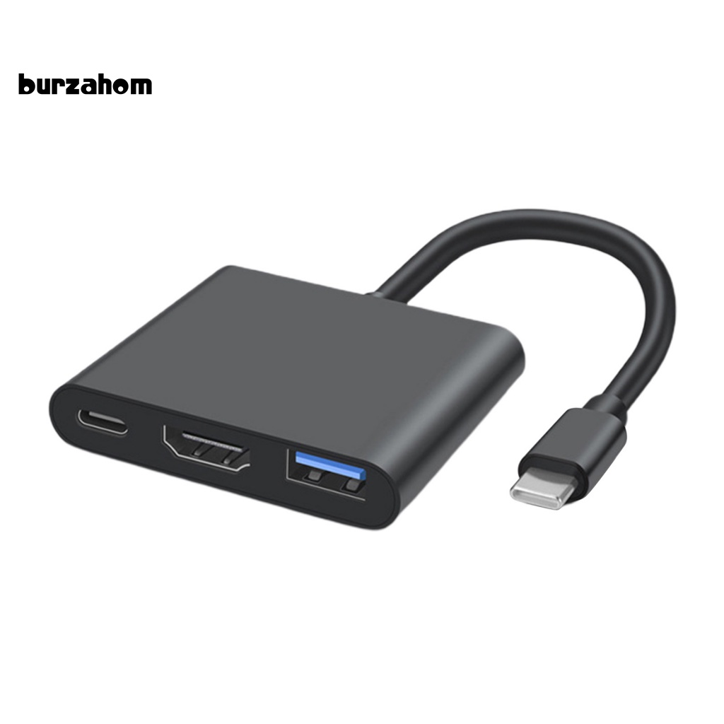Bộ Chia Cổng USB 3.0 PD Sạc Nhanh 4K 1080P Đầu Ra USB-C Sang HDMI Cho Văn Phòng