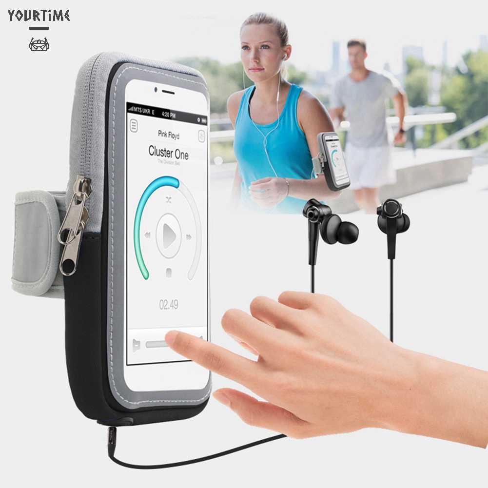 Túi Đựng Điện Thoại Đeo Cánh Tay Màn Hình Cảm Ứng Thông Dụng Cho Nam Nữ Chơi Thể