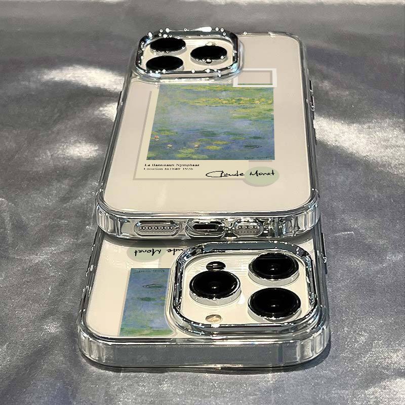 ✅Ốp Điện Thoại Dẻo Họa Tiết Hoa Lily Chống Sốc / Thấm Nước Cho Iphone12 plus xs 813 14pro FLA8 711