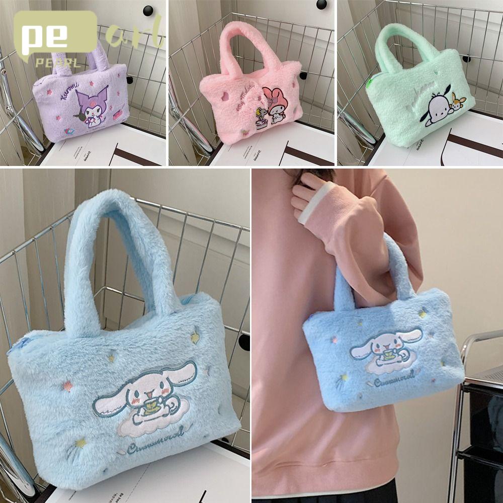 .Túi Tote Xách Tay Nhồi Bông Hình Búp Bê Anime Dễ Thương Dùng Làm Quà Tặng