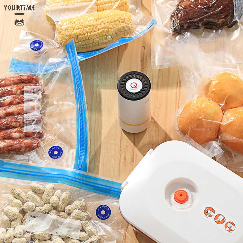 Máy Hút Chân Không Giúp Tiết Kiệm Không Gian Sạc Cổng USB Tiện Dụng Và Bền