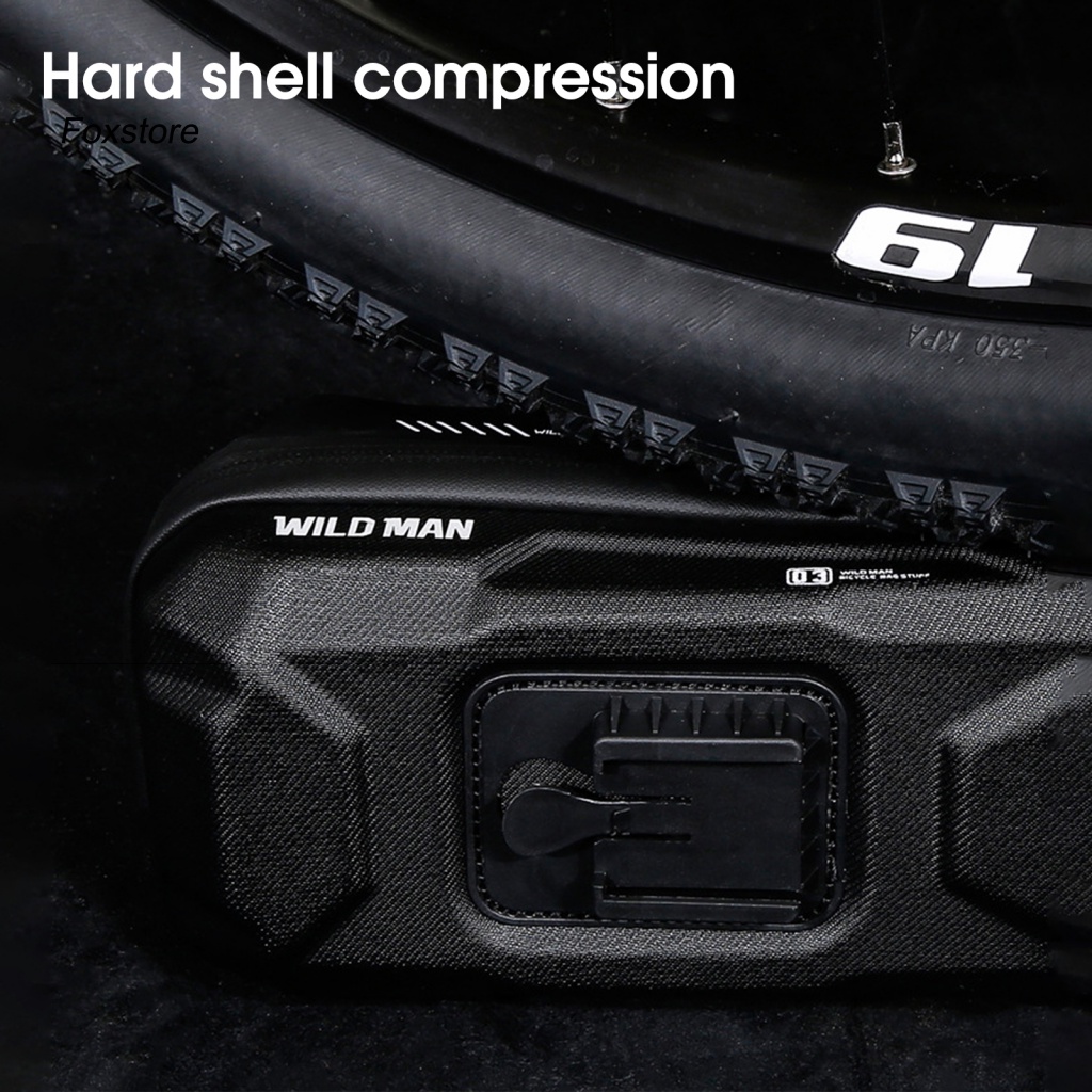 Túi Đựng Đồ Dùng Gắn Ghi Đông Xe Đạp Vỏ Cứng Gọn Nhẹ Tiện Dụng