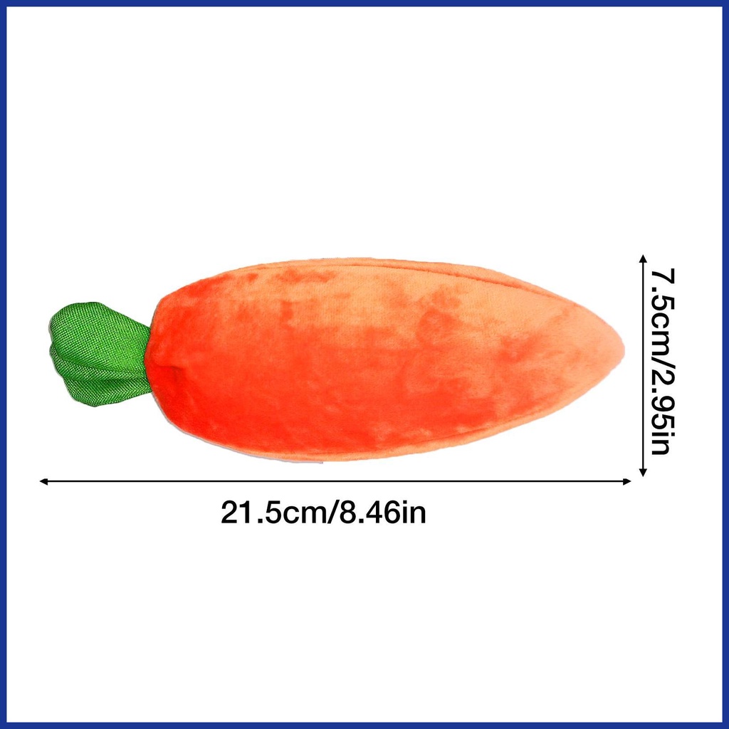 Búp Bê Thỏ Bông Mini 3 Bunnies Mềm Mại Có Túi Đựng Cà Rốt Dễ Thương