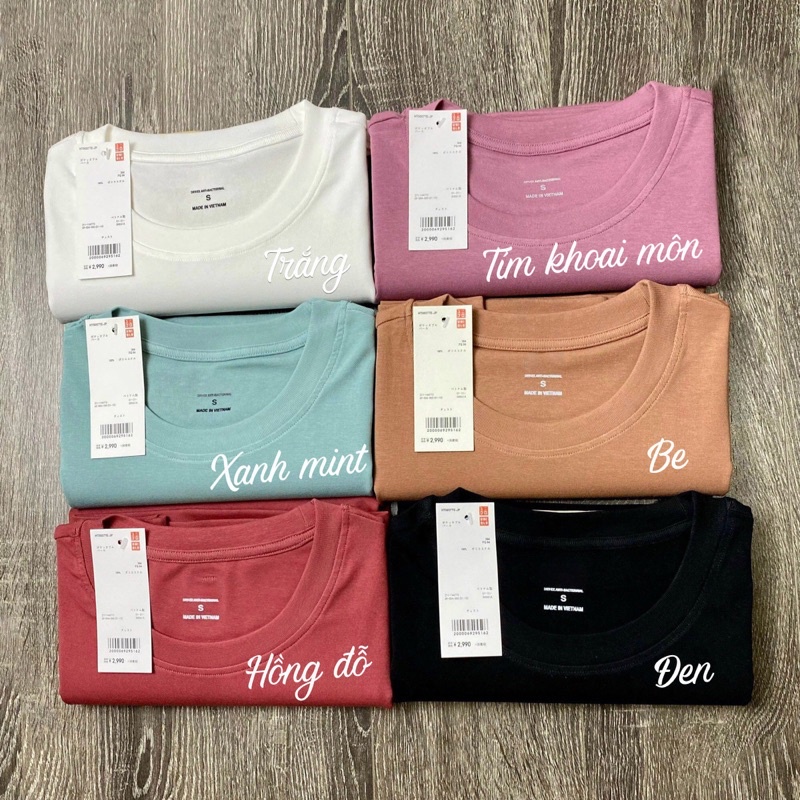 Áo thun trơn nữ cổ tròn cộc tay dáng vừa basic Chely cao cấp, áo phông trơn nữ O UNi cotton , phù hợp mọi lứa tuổi | BigBuy360 - bigbuy360.vn