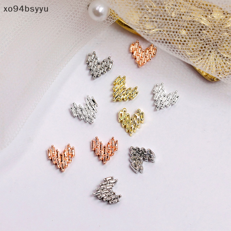 Set 10 Hạt Cườm 3D Lấp Lánh Trang Trí Móng Nghệ Thuật xo94bsyyu