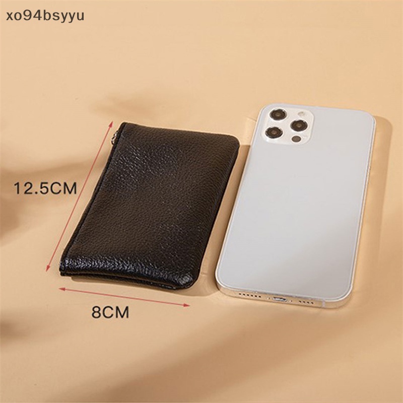 Ví Đựng Tiền Xu xo94bsyyu Bằng Da PU Có Khóa Kéo Tiện Dụng Cho Nữ