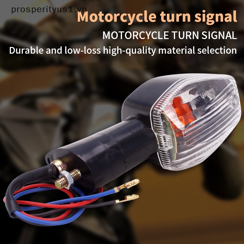 1 [prosperityus1] 2 / 3 Dây Đèn Xi Nhan Trước Và Sau Siêu Bền Chất Lượng Cao Cho Xe Máy / Xe Hơi