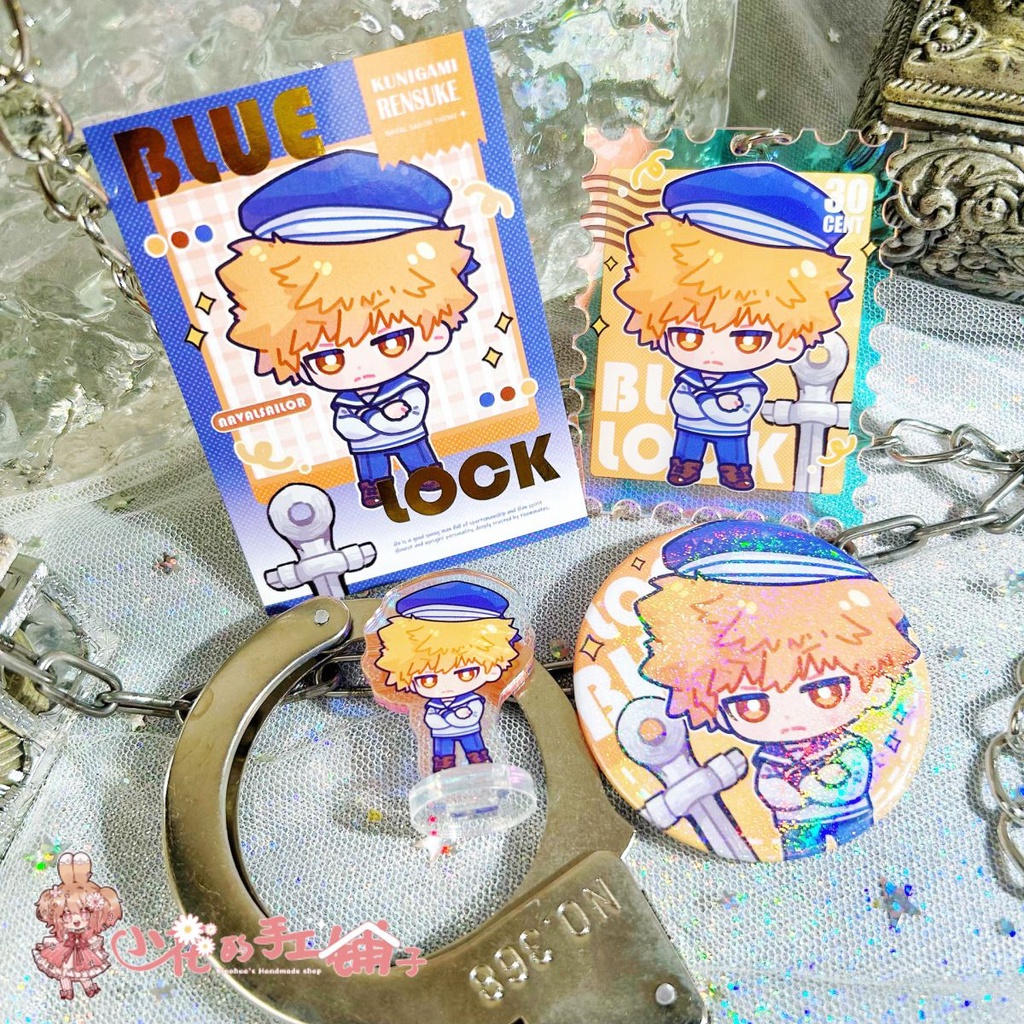 Blue LockHuy Hiệu Thủy Thủ Mặt Trăng Màu Xanh Dương