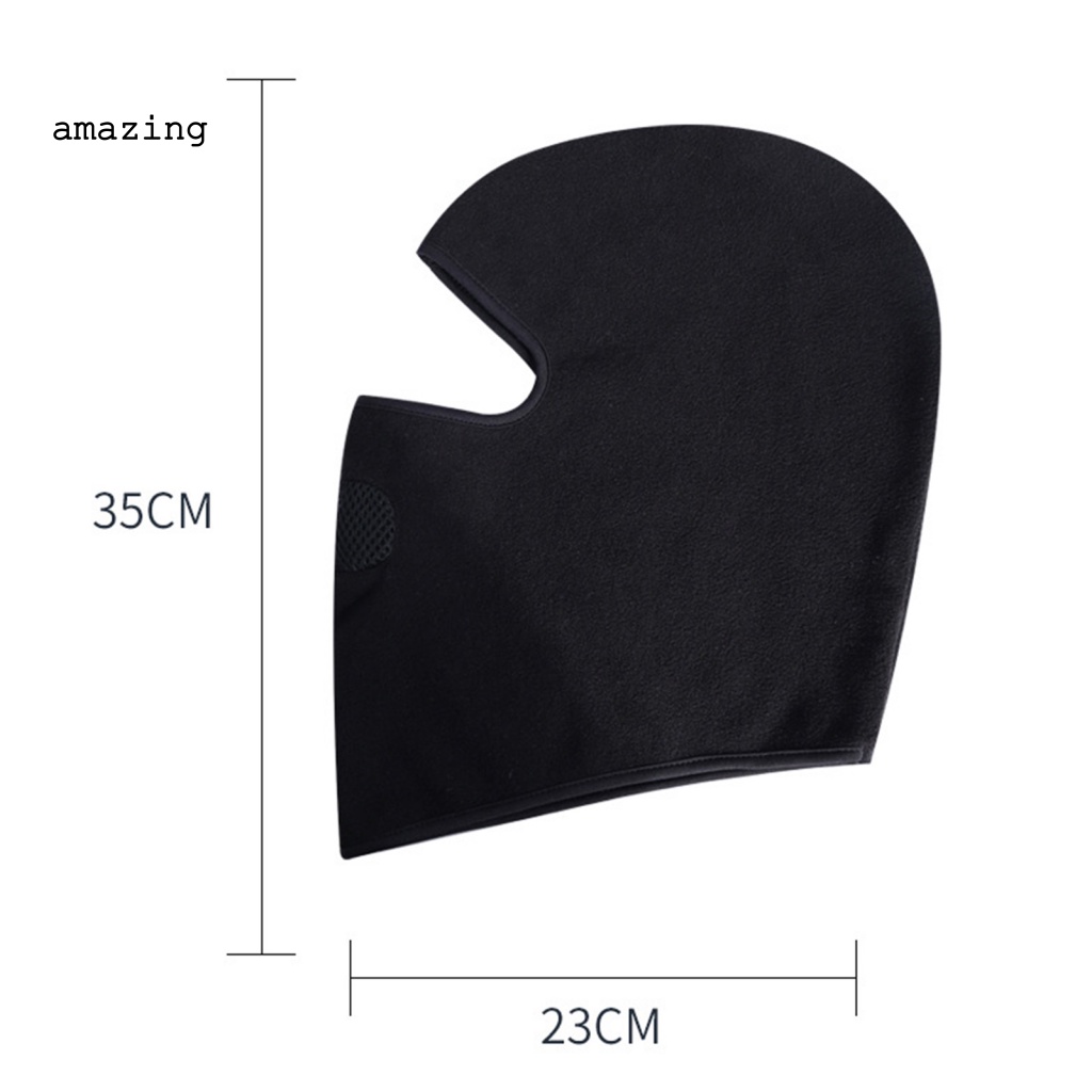 Mũ Trùm Đầu Chống Nắng Chống Bụi Chống Gió Giữ Ấm Bảo Vệ Toàn Diện Thiết Kế Tổ Ong Co Giãn Cho Hoạt Động Ngoài Trời