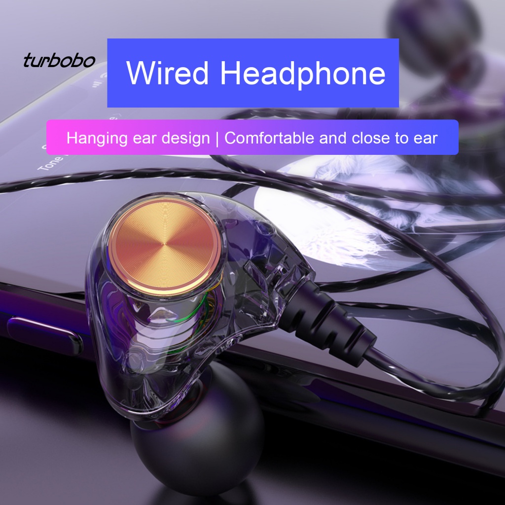 Tai Nghe Nhét Tai Jack 3.5mm Có Nút Điều Khiển Âm Lượng turbobo K1