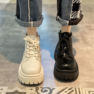 Giày Bốt Martin Đế Dày Tăng Chiều Cao Thời Trang Cá Tính Trẻ Trung