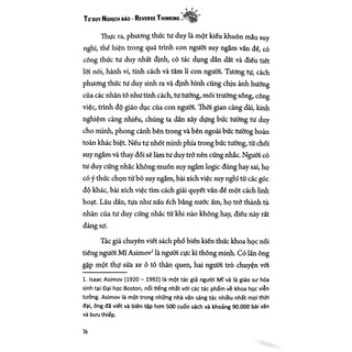 Sách Tư Duy Nghịch Đảo - Reverse Thinking