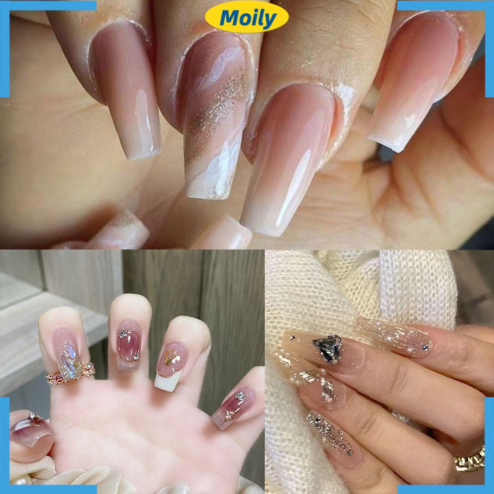 Set 24 Móng Tay Giả Chuyên Dụng Cho Nữ