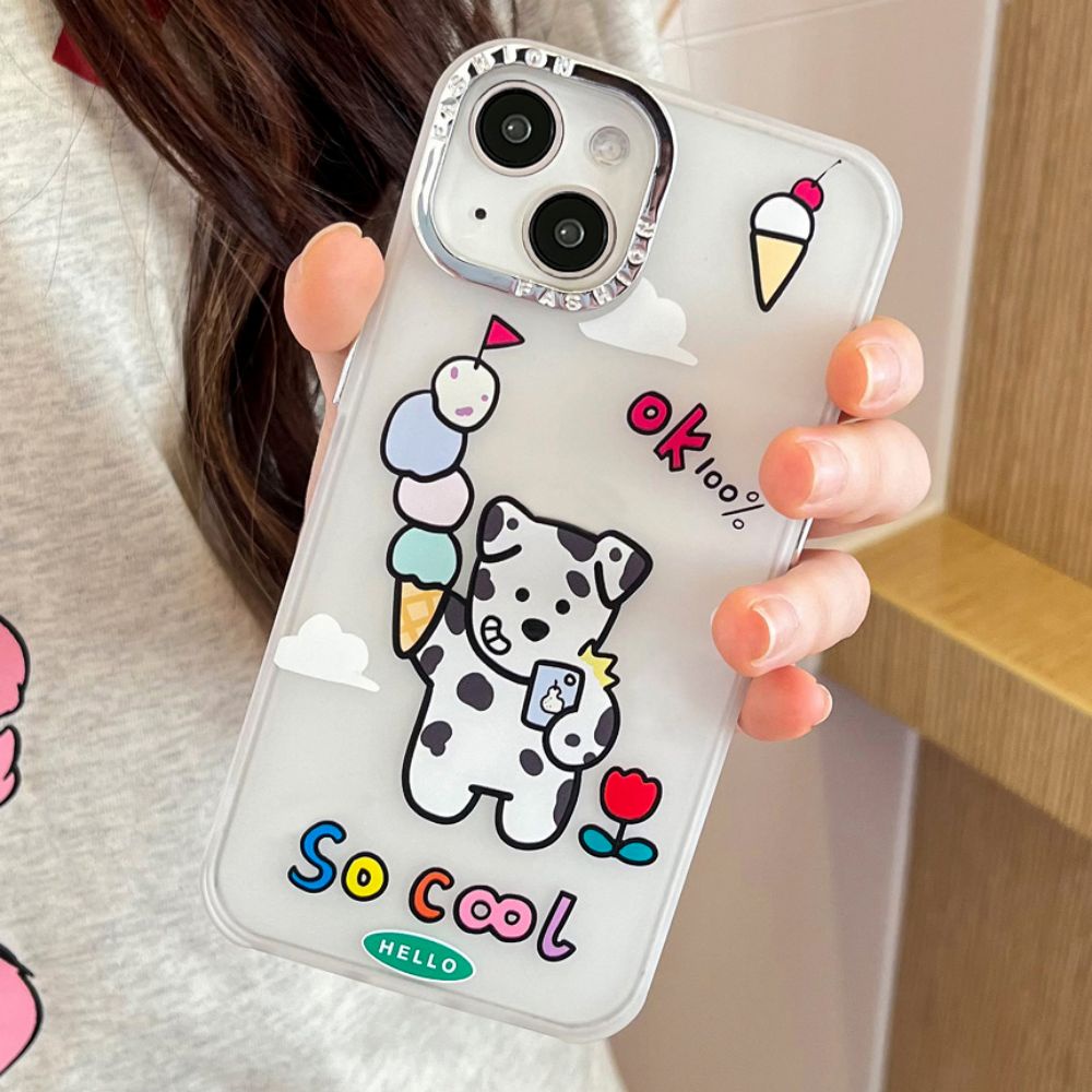 Ốp Điện Thoại TPU Mềm Chống Sốc Họa Tiết Hoạt Hình Cho IPhone 11 14 13 12 Pro Max XS XR 7 8 Plus