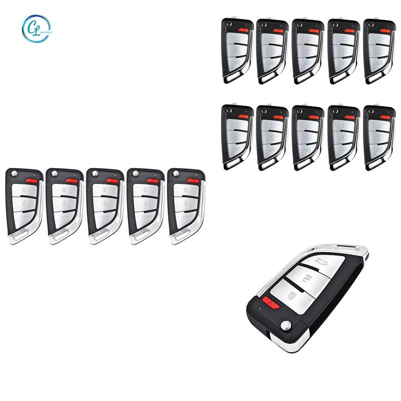 1 Chìa Khóa Điều Khiển Từ Xa XEKF20EN 4 Nút Màu Đen Thông Dụng Cho VVDI