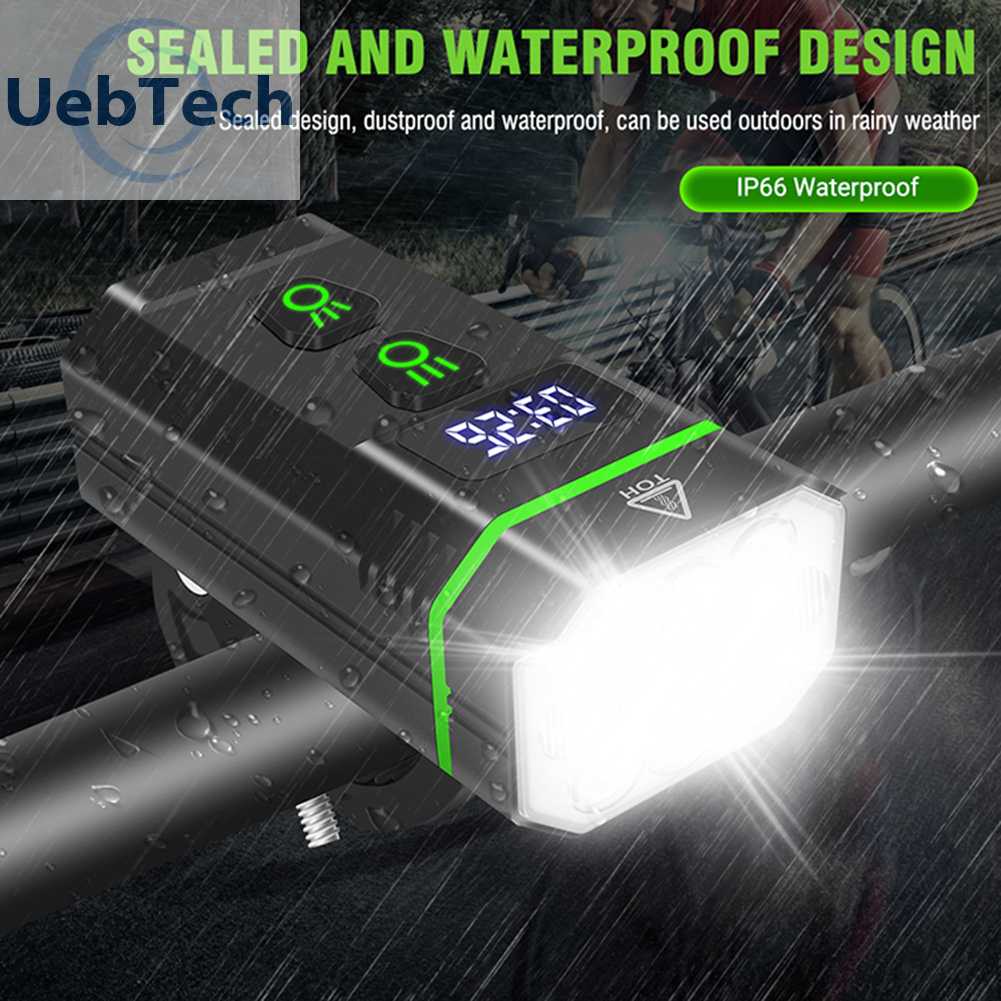 Đèn Pha 10LED 3000LM Cho Xe Đạp