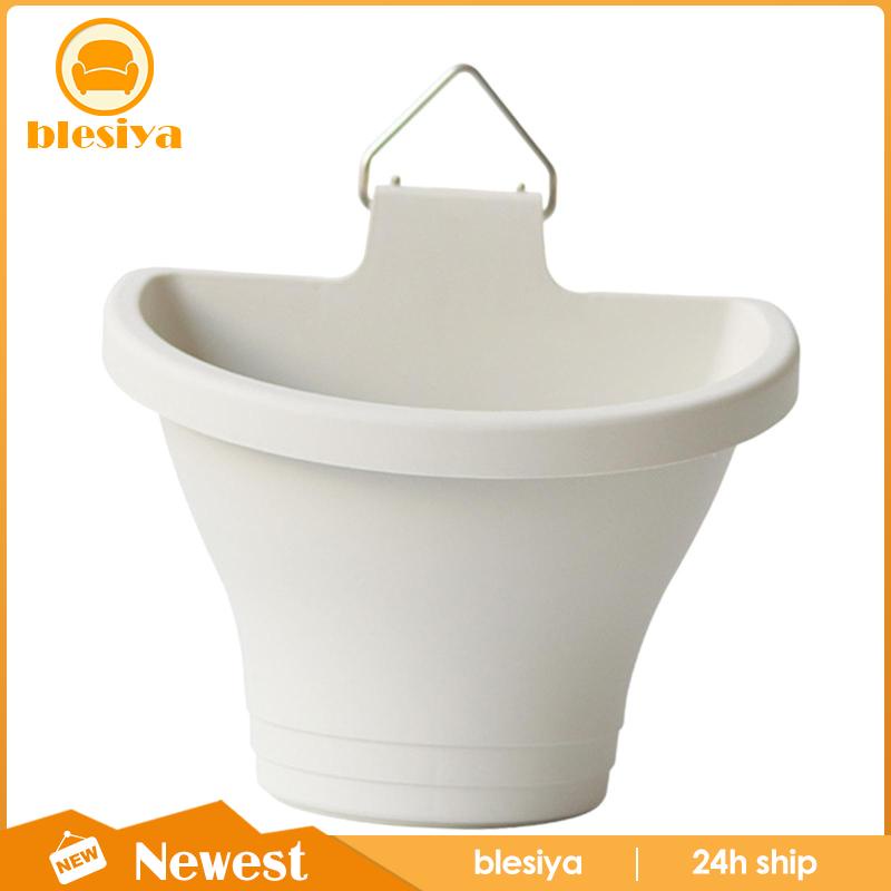 Chậu Hoa Treo Tường Kèm Móc Tiện Dụng Cho Văn Phòng / Ban Công