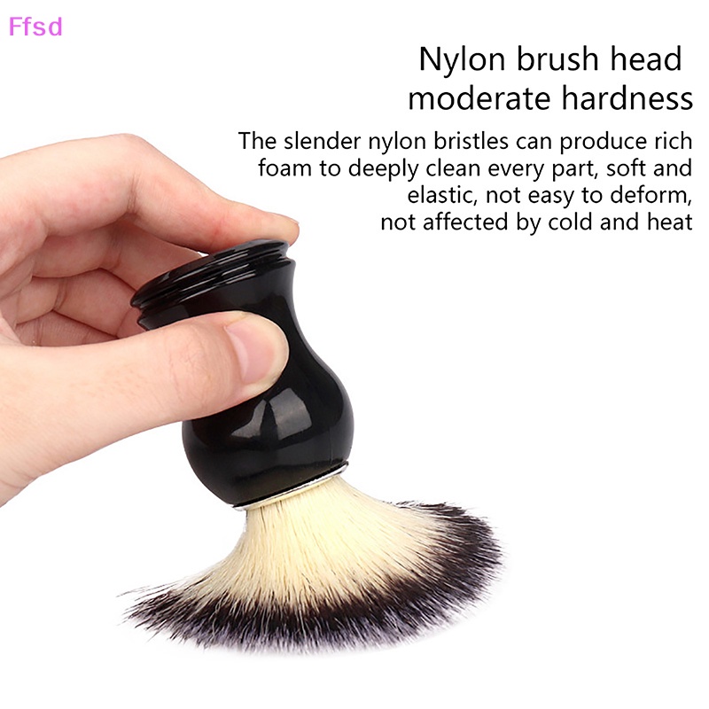 Bàn Chải Làm Sạch Dao Cạo Râu Mặt Tiện Dụng