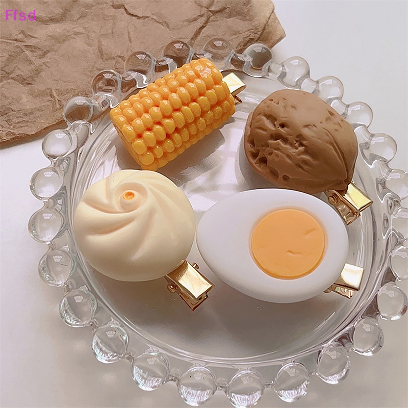 Kẹp Tóc Hình Thức Ăn Dễ Thương Vui Nhộn Cho Nữ