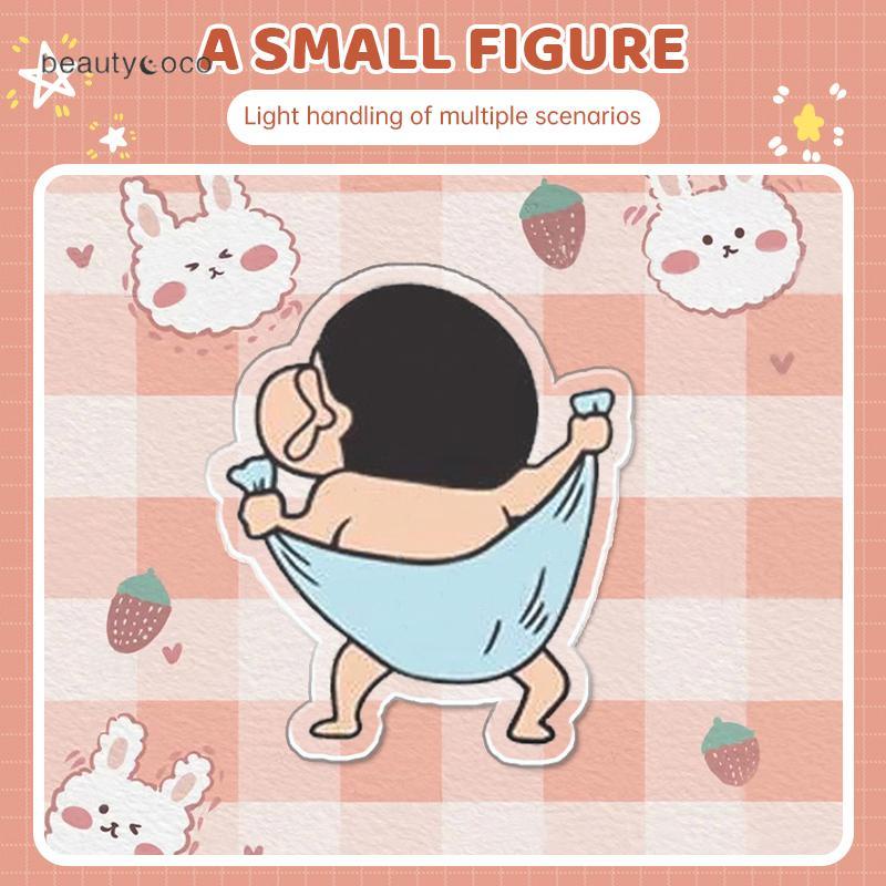 Beautycoco🍊Ghim Cài Áo Bằng Acrylic Hình Cậu Bé Bút Chì Shin-Chan Dễ Thương