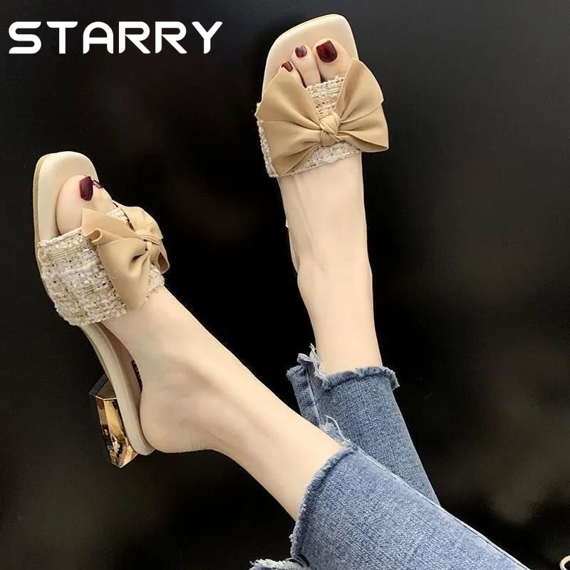 STARRY dép sandal nữ dép quai hậu nữ Thời trang 2023NEW 061305