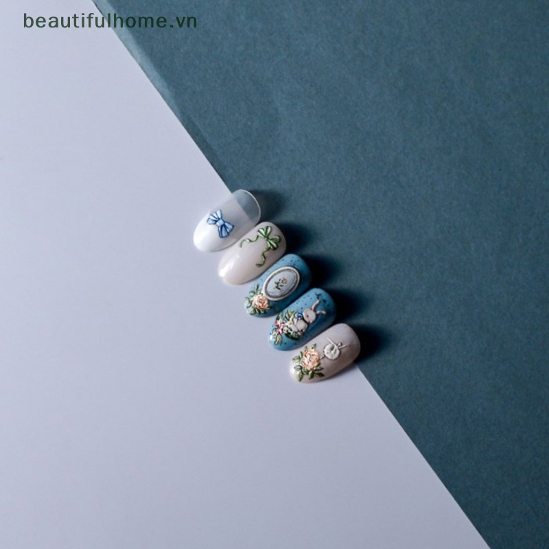 1 Tờ MiếNg DáN Trang Trí MóNg Tay Phong CáCh Bohemia ĐộC ĐáO