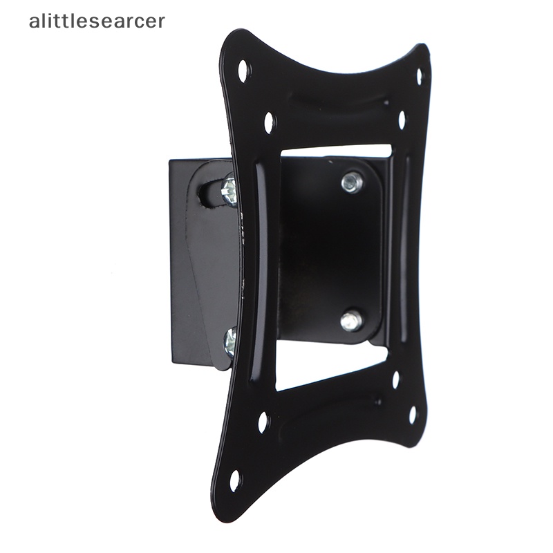 1 Bộ Giá Đỡ TV LED 14-27Inch Gắn Tường Cố Định Góc Nghiêng 15 Độ Kèm Ốc Vít