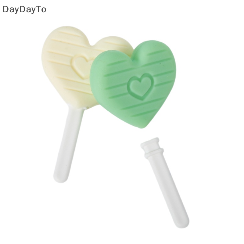 Set 2 Que Ngậm Mọc Răng Trái Cây Bằng Silicone Kèm Hộp Đựng