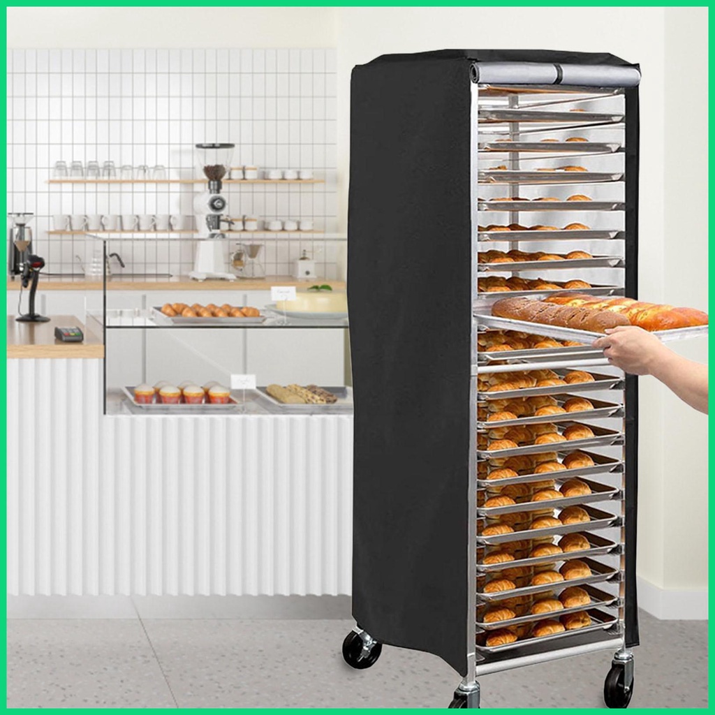 Bộ 2 Tấm Bọc Giá Đỡ Chảo 2 Dây Kéo 23.2 * 28.3 * 64.1in 420D Bằng Vải Oxford Chống Nước Chống Bụi Màu Bạc