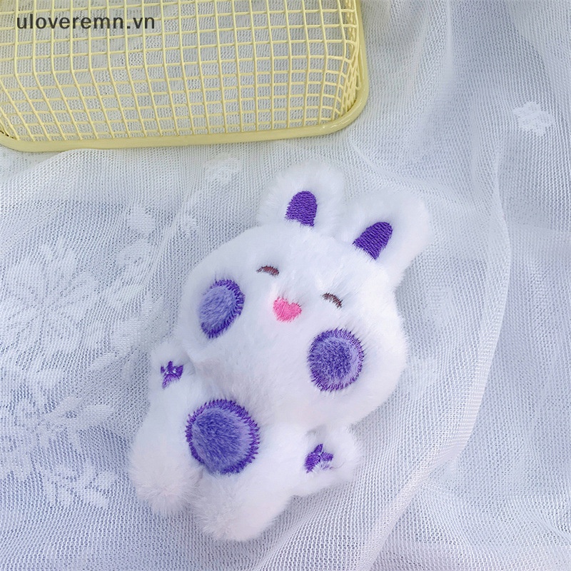 1 Móc Khóa Thỏ Nhồi Bông Dễ Thương