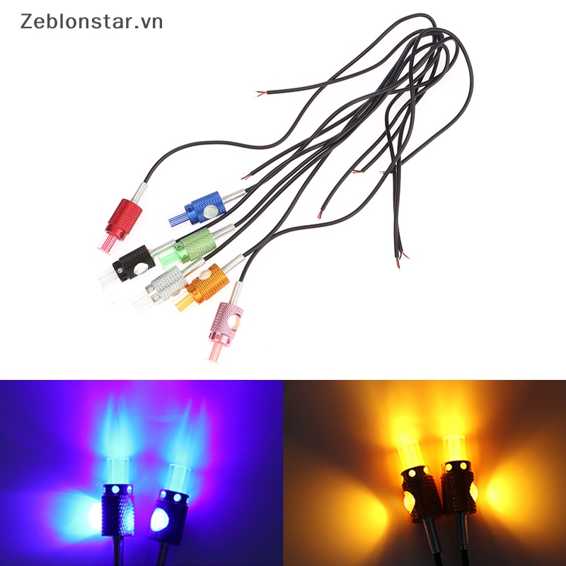 [STAR] Đèn LED Tín Hiệu Nhiều Màu Sắc Sáng Tạo Và Thiết Thực Dành Cho Xe Scooter / Xe Hơi / Mô Tô