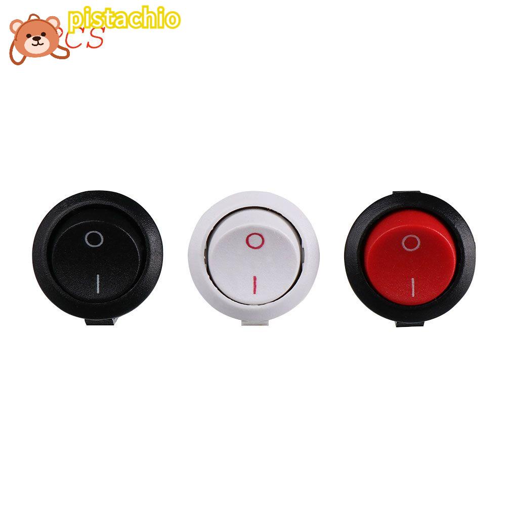 PISTA Set 5 Công Tắc Nhấn Mini Siêu Bền Tiện Dụng Cho Tàu Thuyền