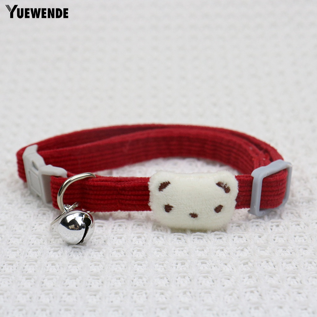 Vòng Cổ Co Giãn Thoáng Khí Gắn Chuông Thời Trang Cho Thú Cưng