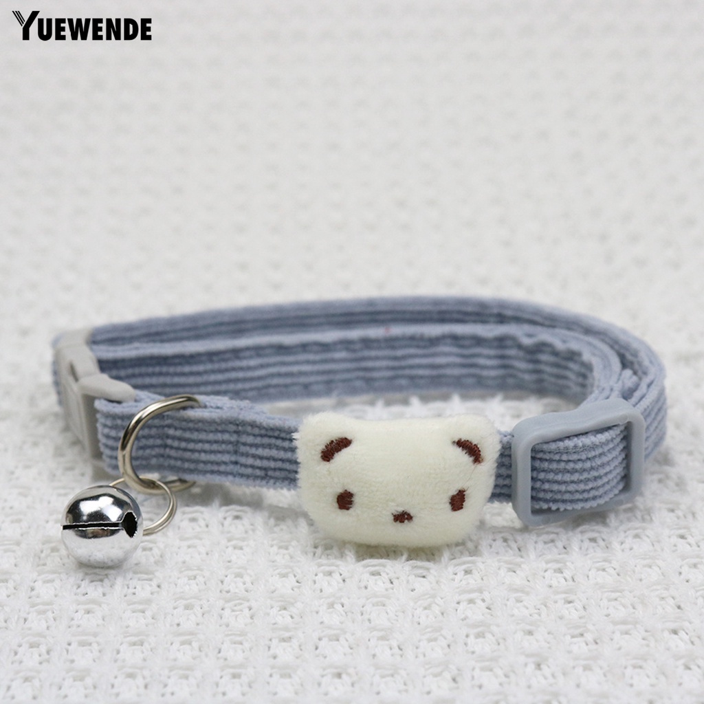 Vòng Cổ Co Giãn Thoáng Khí Gắn Chuông Thời Trang Cho Thú Cưng