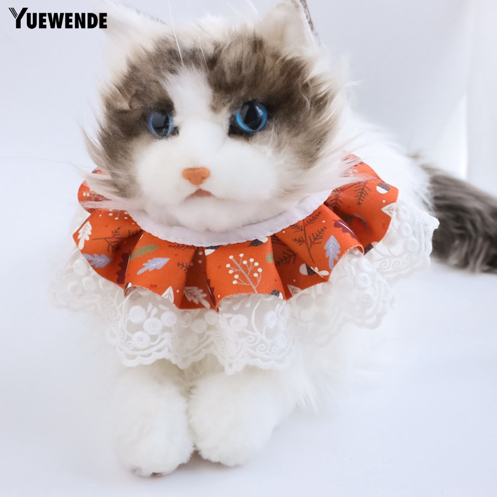 Yq.e Mặt Dây Chuyền Bằng Polyester Thoải Mái Có Thể Giặt Rửa Họa Tiết Chuông Trang Trí Chụp Ảnh Cho Thú Cưng