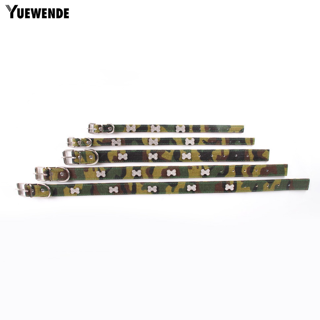 Vòng Cổ Họa Tiết Rằn Ri Đính Đá Thời Trang Cho Thú Cưng YQ.E