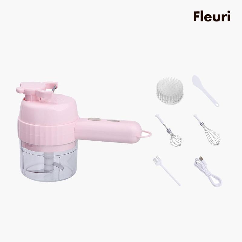 Máy Xay Thịt / Cà Rốt / Tỏi Chạy Điện Mini Tiện Dụng