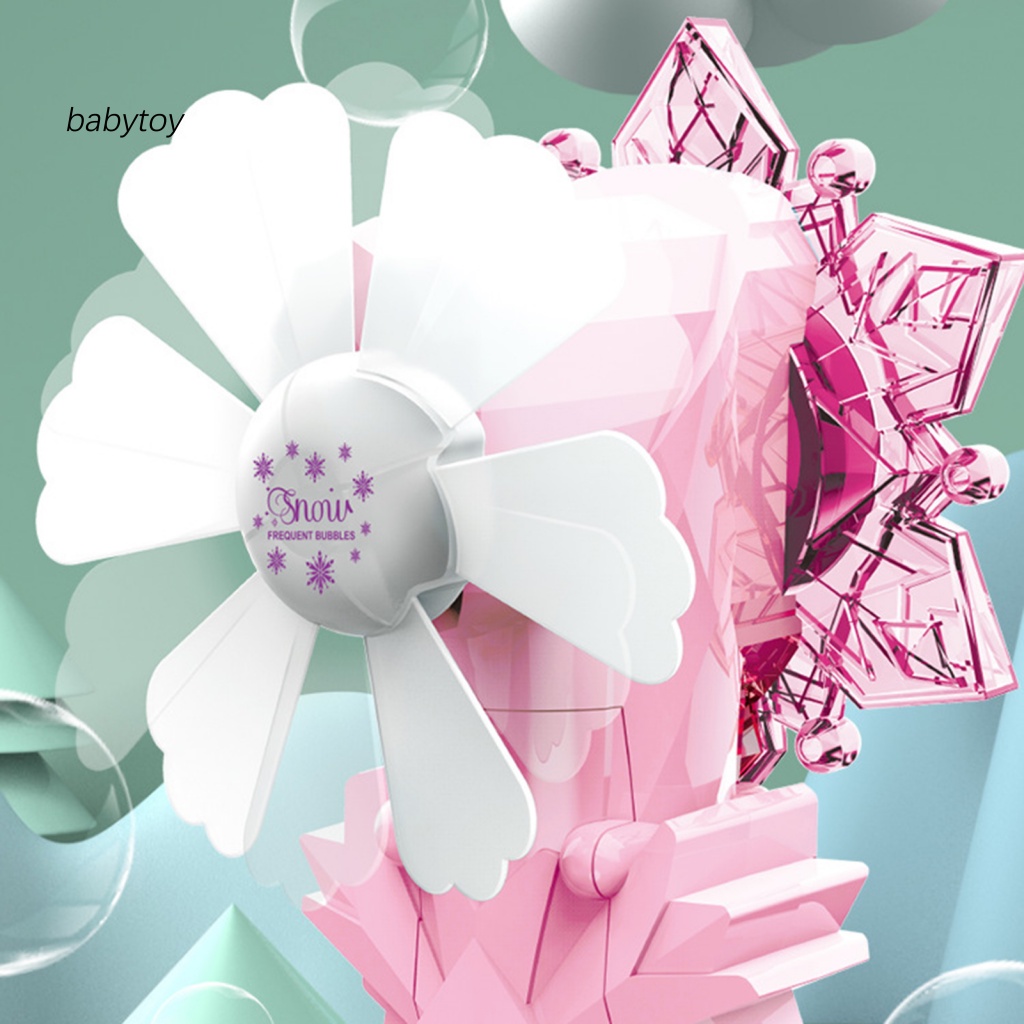 Đồ Chơi Thổi Bong Bóng Xà Phòng Hình Lục Giác Cho Bé