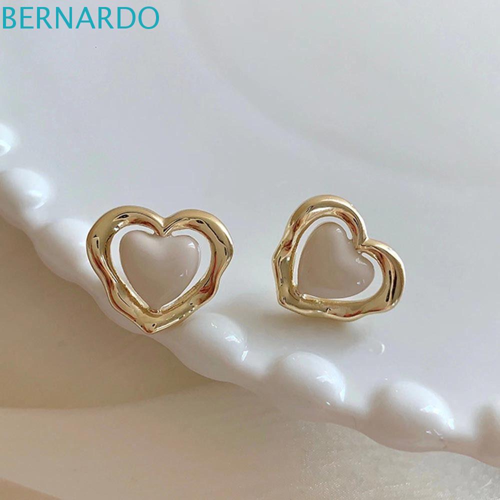 Bông Tai Chống Dị Ứng Thiết Kế Đục Lỗ Phong Cách Hàn Quốc Thời Trang Cho Nữ