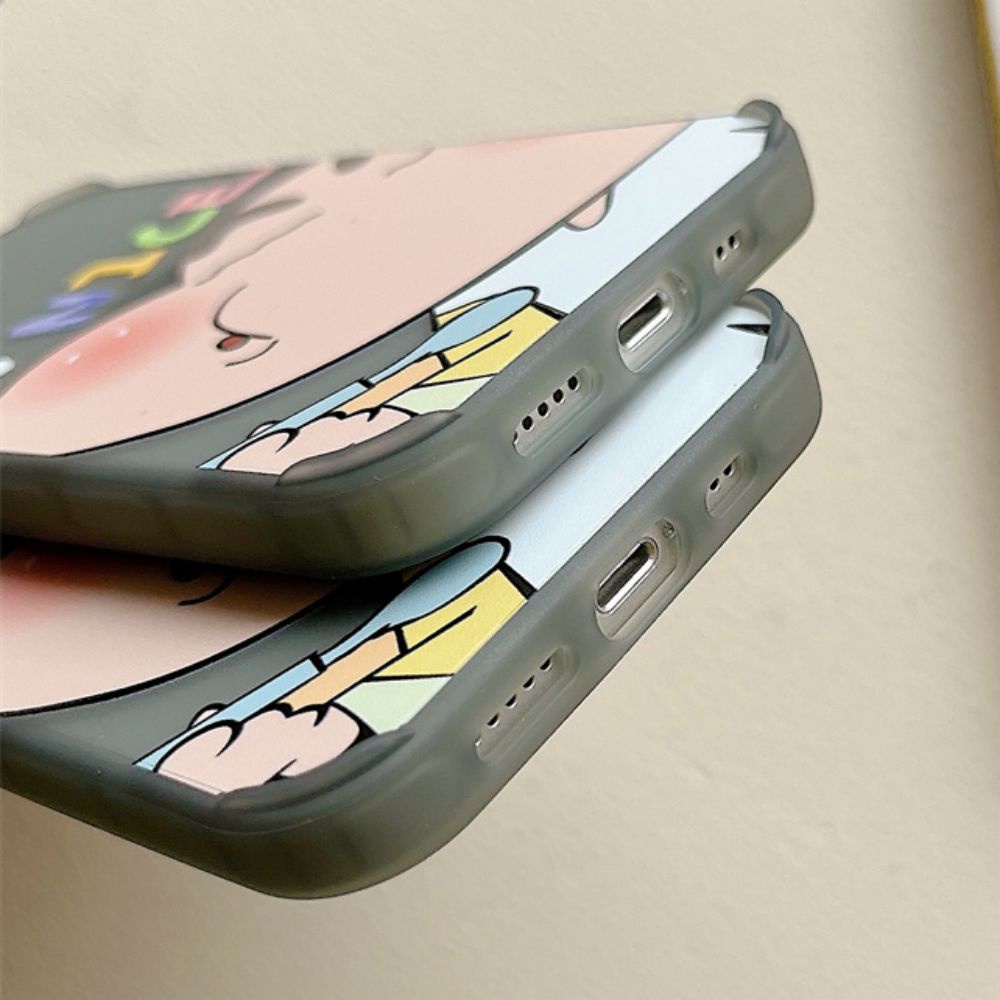 Ốp Điện Thoại Họa Tiết Shin-chan Cho IPhone 11 14 13 12 Pro Max XS XR 7 8 Plus
