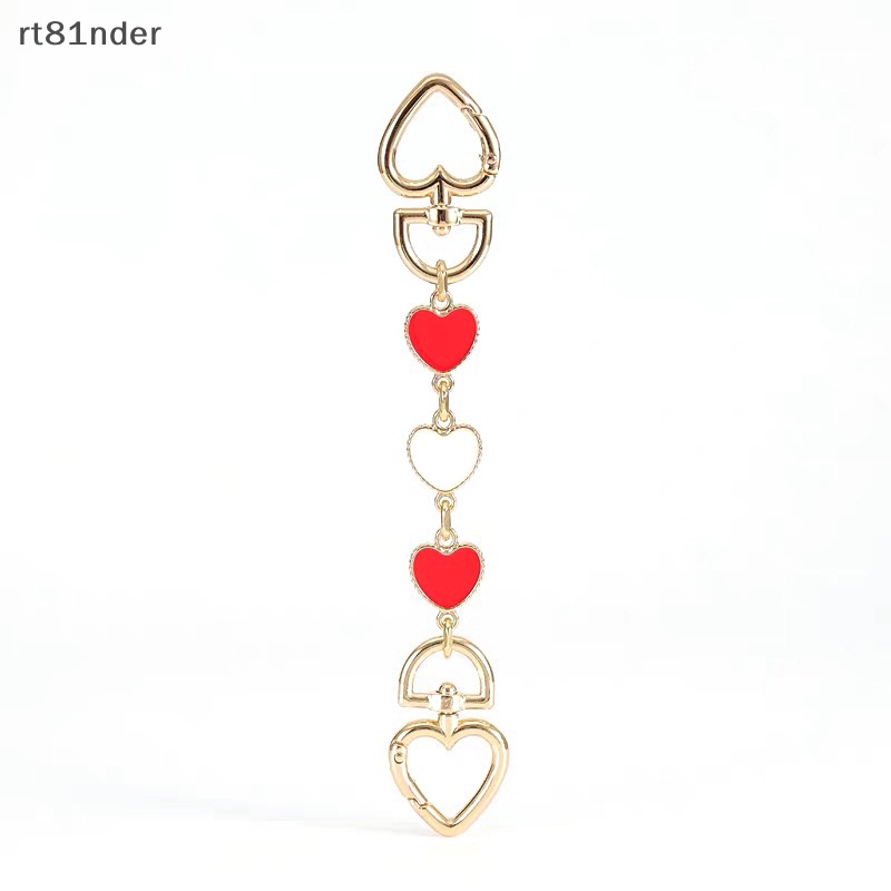 Rt Phụ Kiện Dây Xích Nối Dài Cho Túi Xách DIY Hình Trái Tim