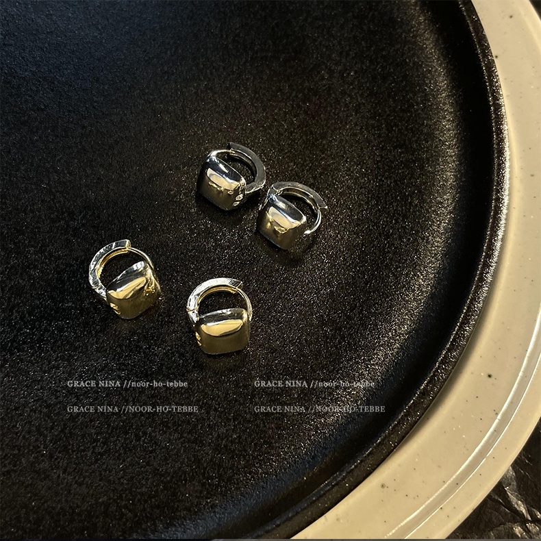 Khuyên Tai Hình Vuông Đơn Giản Phong Cách Hàn Quốc Thời Trang 2023