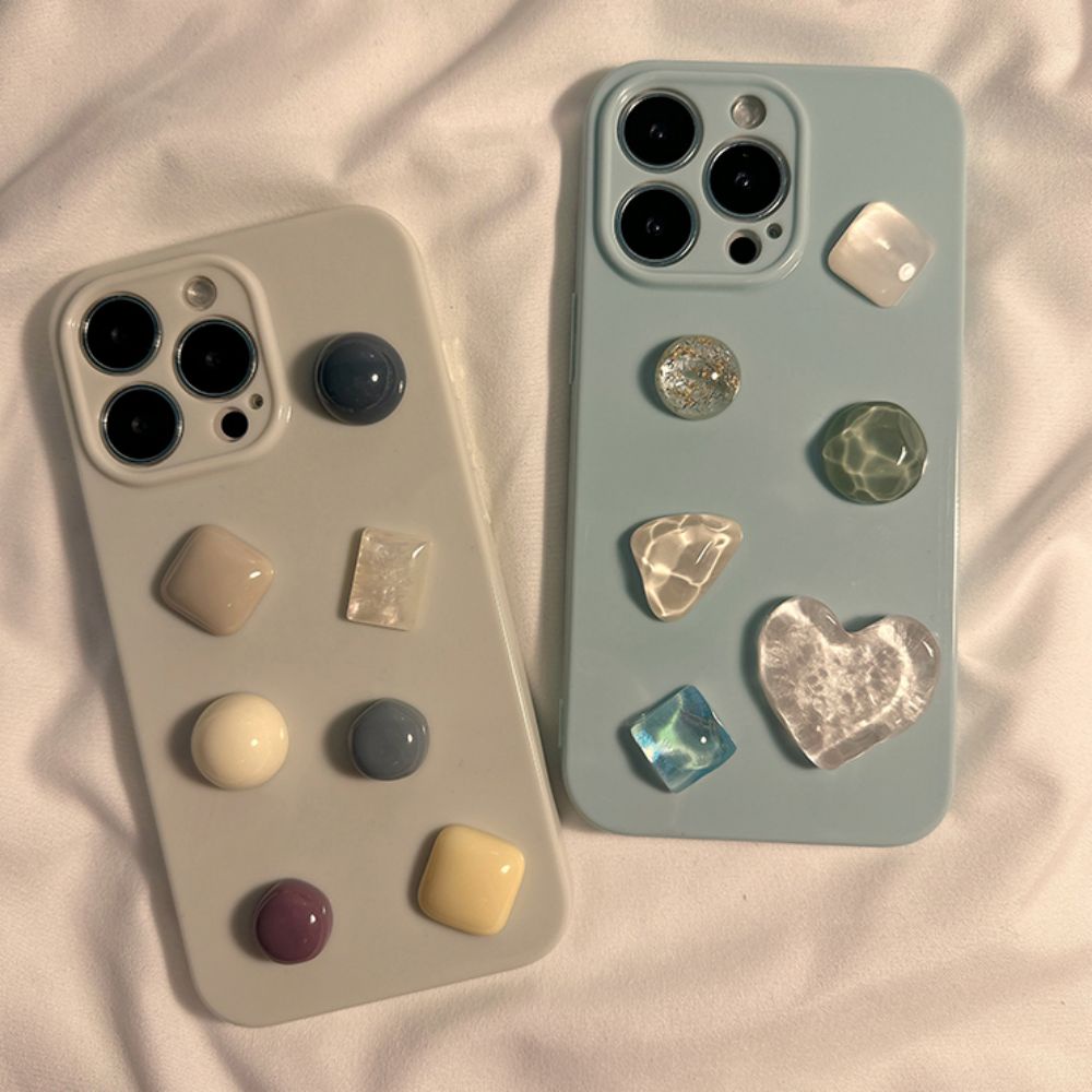 Ốp Điện Thoại TPU Mềm Đính Đá 3D Chống Trượt Chống Rơi Cho IPhone 11 14 13 12 Pro Max