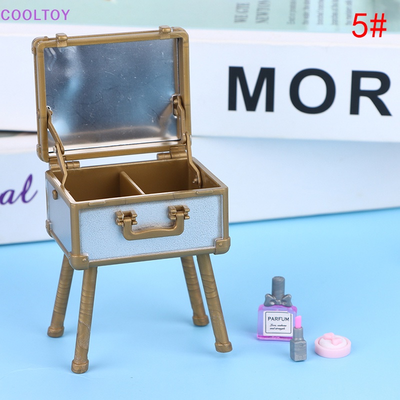 Cooltoy 1 Set Gương Trang Điểm Mini 1: 12 Cho Nhà Búp Bê Kèm Giá Đỡ