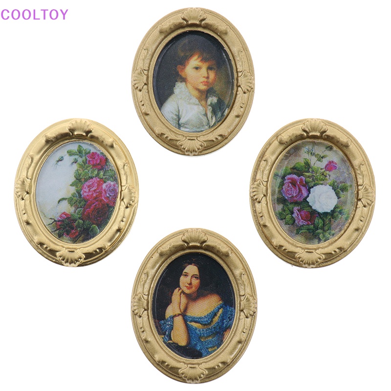 Sticker Dán Tường Trang Trí Nhà Búp Bê Tỉ Lệ 1 / 12